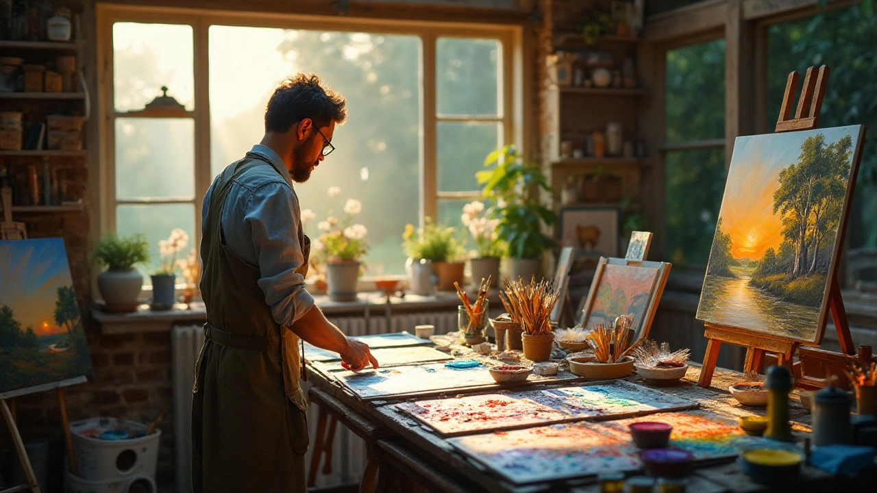 Unlocking the Secrets: Activating Oil Paint with Ease