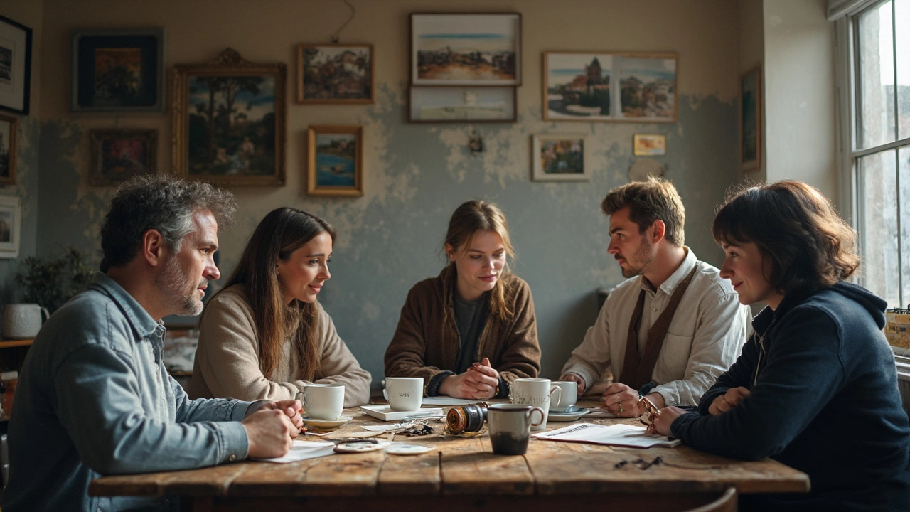 Telling Stories through Images