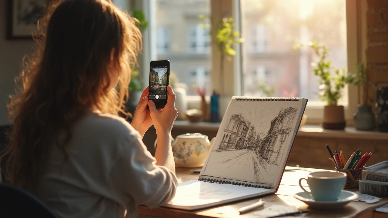 Take a Picture of a Drawing and Make It Digital: The Simple Guide