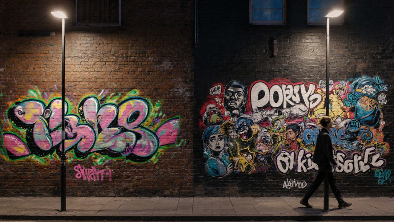 Graffiti vs Street Art: Key Differences Explained