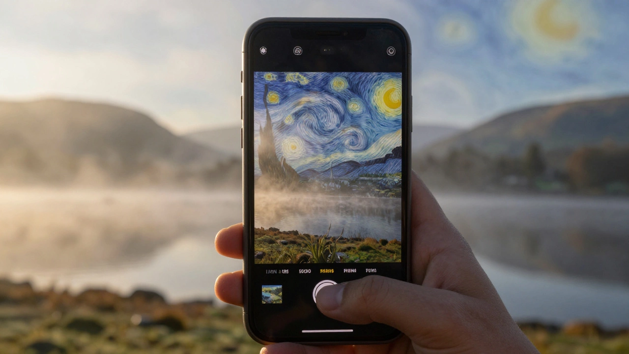 Best apps that turn photos into landscape paintings