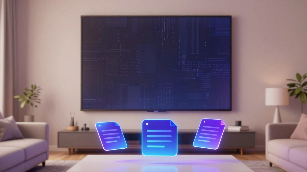 Digital art concept blending physical prints with pixels