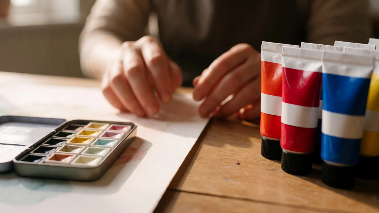 Watercolour vs Acrylic: Which Is Easier for Beginners?