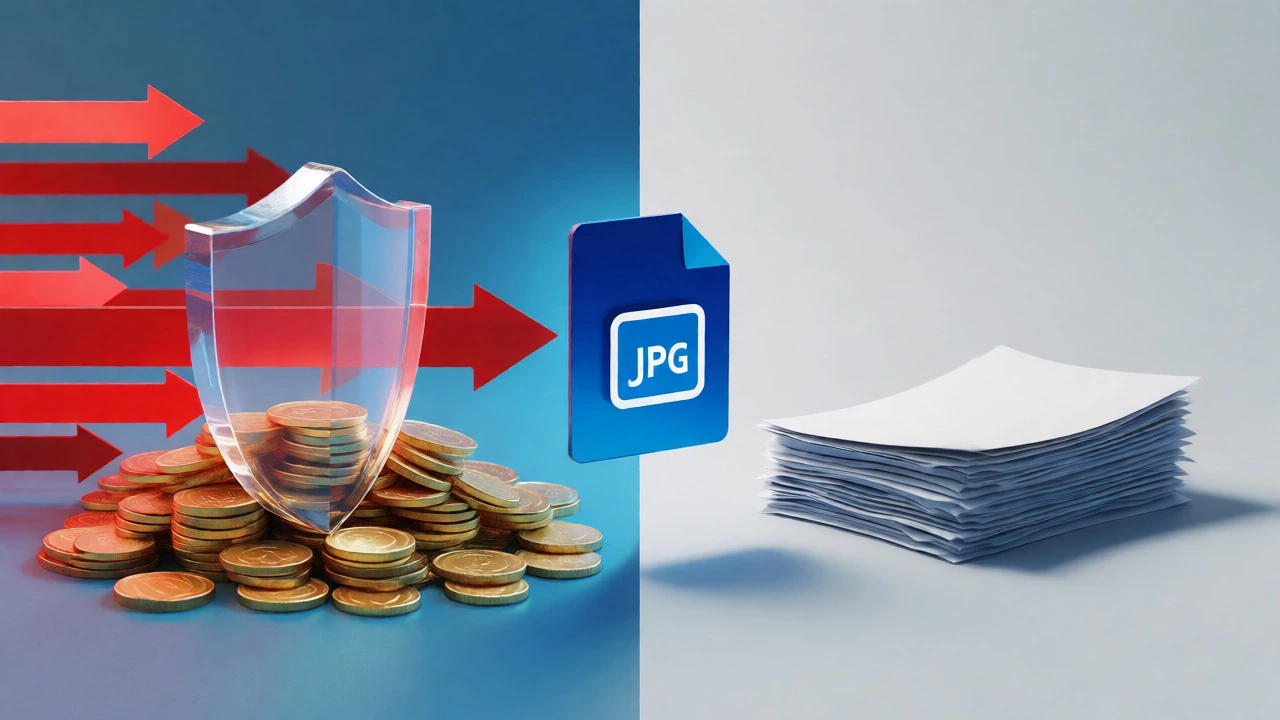 Conceptual graphic showing asset protection vs sole proprietorship risk